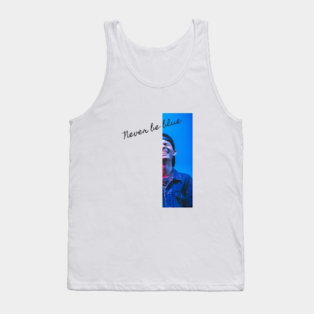 Never be blue Tank Top by Overside